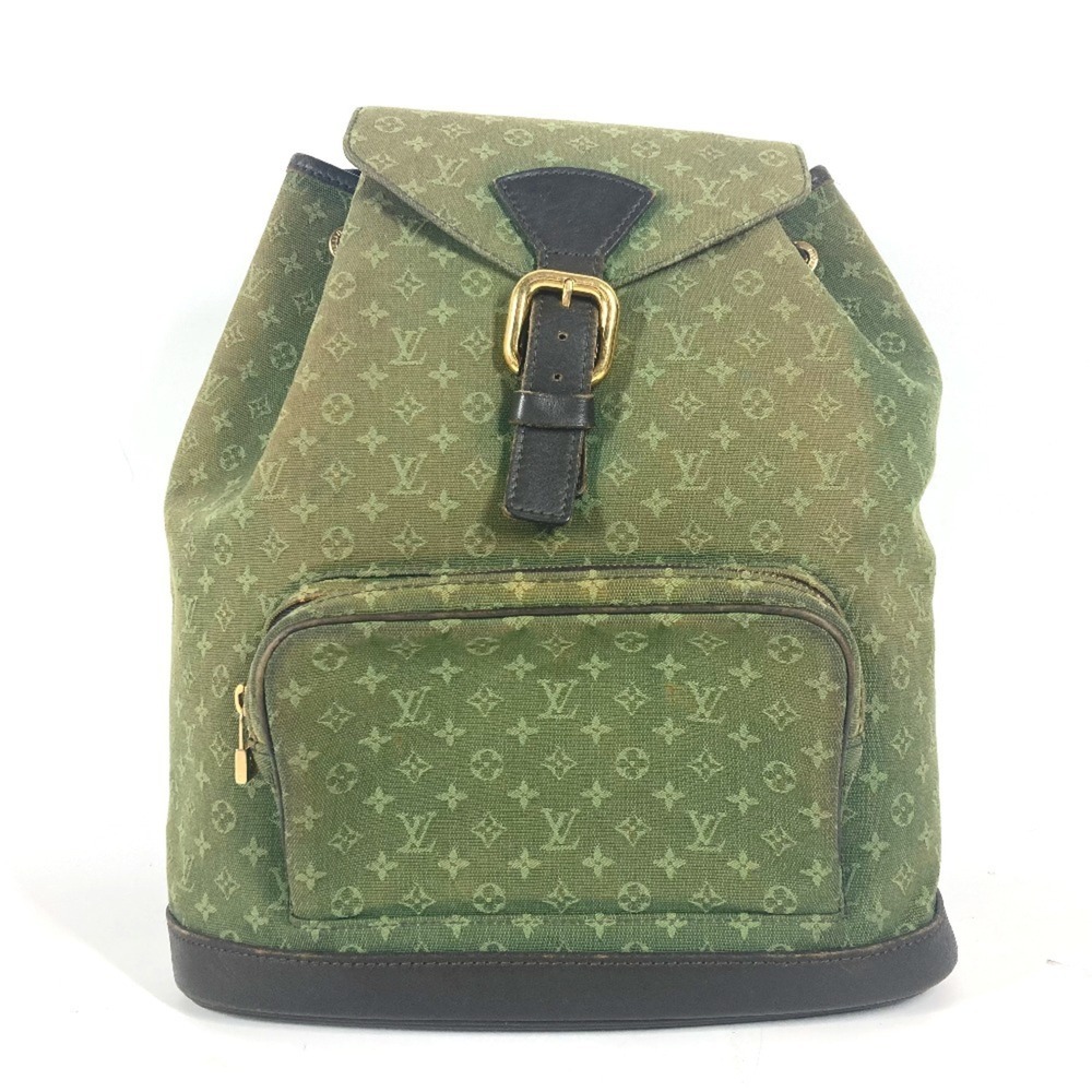 LOUIS VUITTON Authentic Brown Monogram Canvas Backpack